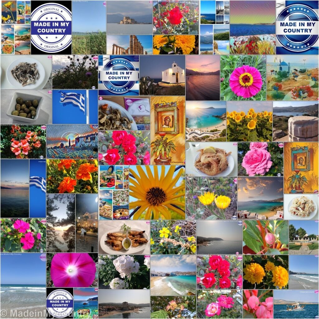 The Aegean sea of Greece (Hellas), Cyprus and the Greek islands!! MadeinMycountry is a global platform that celebrates and supports local history, culture, art, and nature conservation efforts. For two decades, we have been sponsoring local museums, cultural organizations, travel destinations, historical sites, and various cultural events around the world.